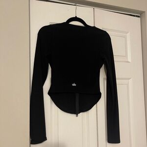 ALO zip black jacket XS